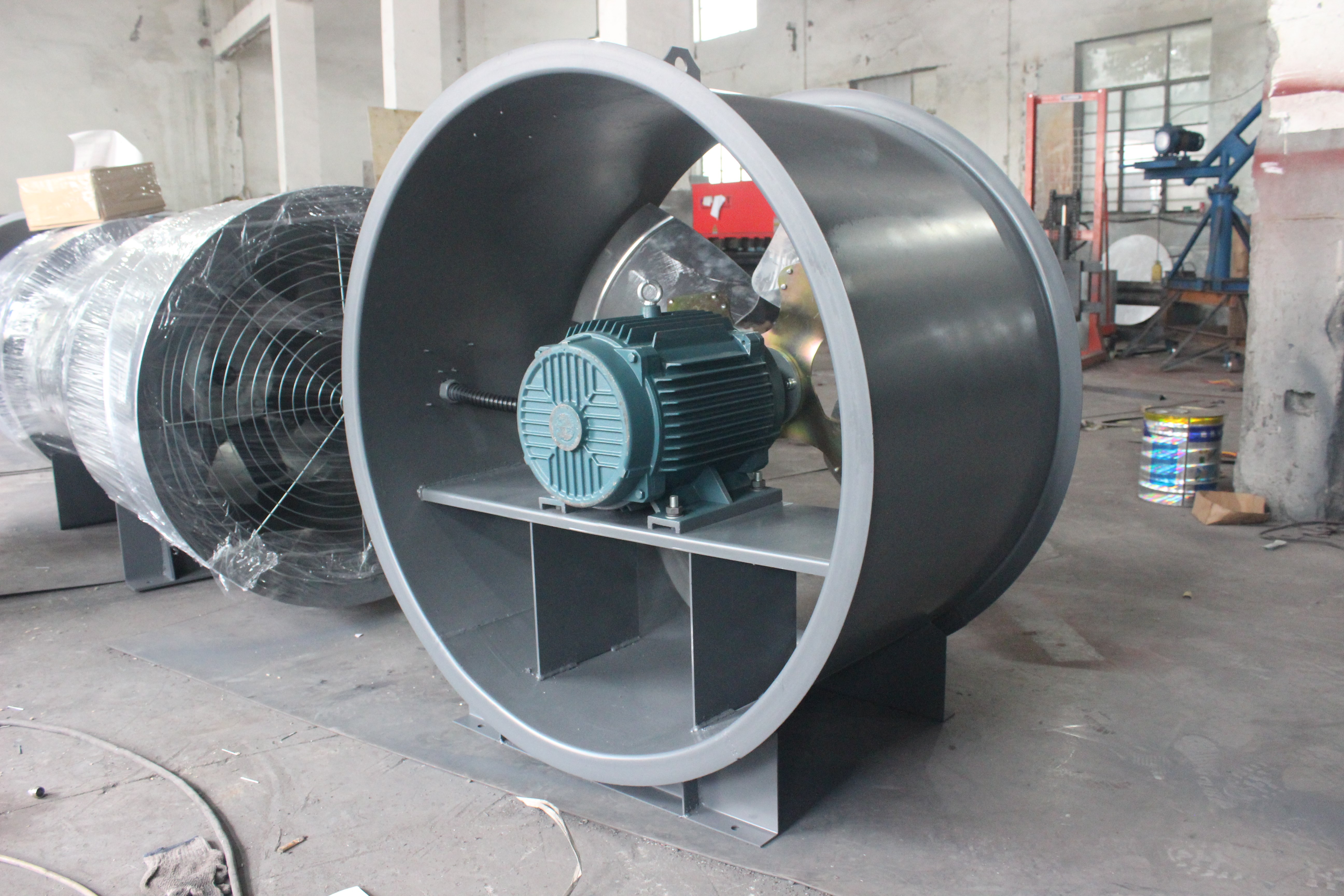 如何安裝dz/t35/sf系列軸流風機？